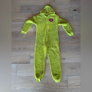 Dr. Seuss The Grinch Lime Green Onesie
